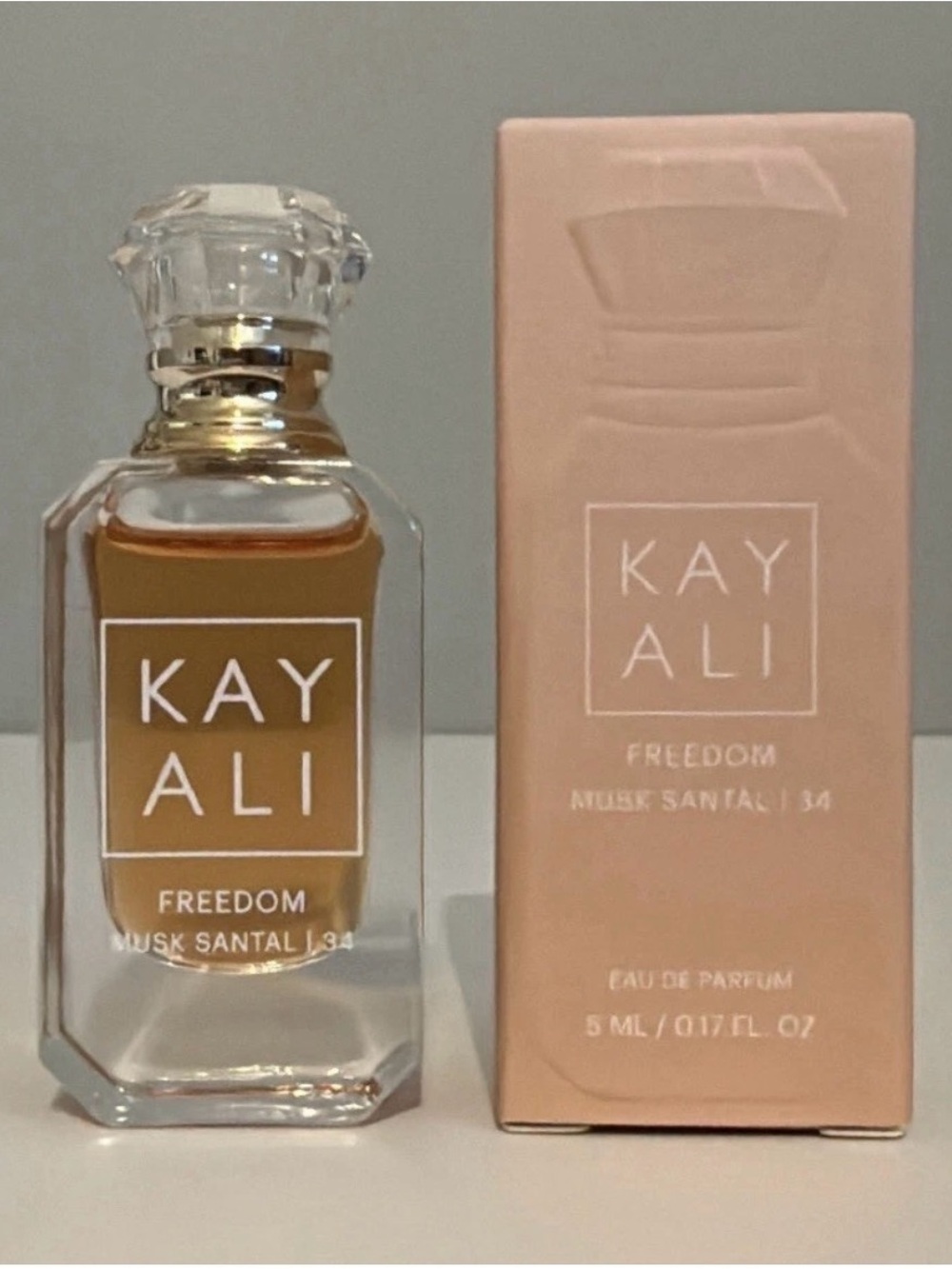 KAYALI Freedom Musk Santal 34 UNISEX Eau de Parfum Dabber Travel Size 5 mL NIB